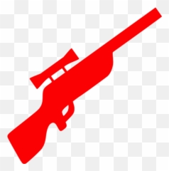 Red Sniper Rifle Icon - Gun Icon Aesthetic Pink Emoji,Sniper Heart Emojis