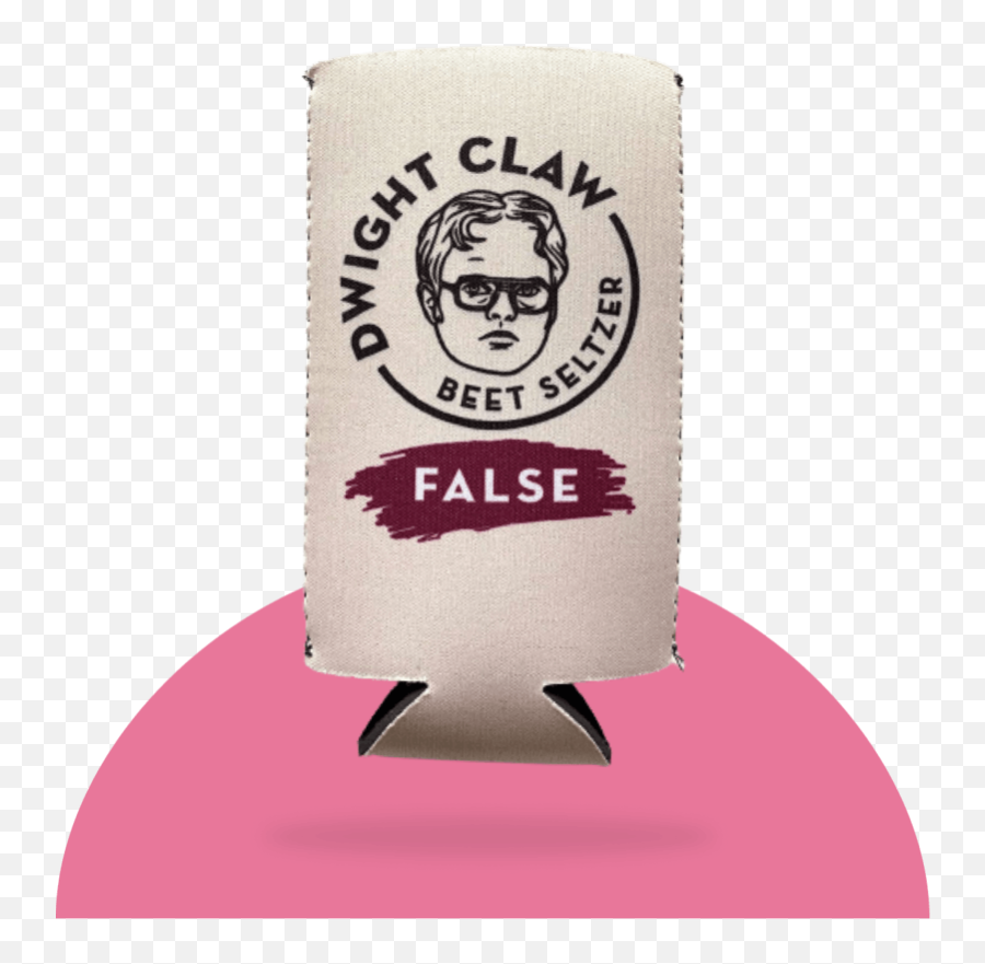 The Office - Dwight Claw Slim Can Koozie Snackmagic Illustration Emoji,Word For Outing Your Emotions