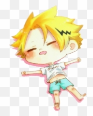 Telegram Sticker 111 From Collection My Hero Academia - Fictional Character Emoji,Kaminari Discord Emoji