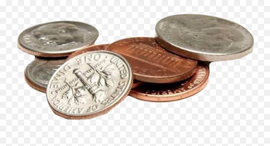 Coin Coins Money Cent Sticker - Quarter Emoji,Coins Emoji