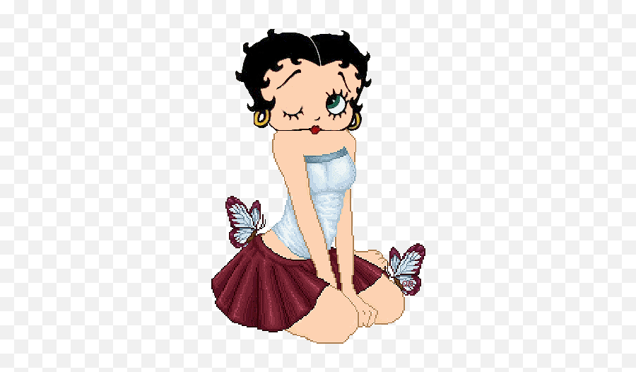 Betty Boop Graphic Animated Gif - Gif Betty Boop Emoji,Betty Boop Emoticons