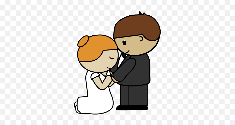Image Of Bride And Groom Clipart 3 - Bridegroom Emoji,Bride And Groom Emoticon