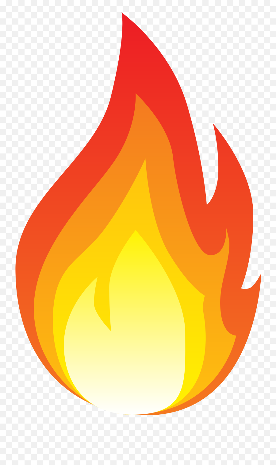 Download And Share Clipart About Fire Emoji,Cartoon Transparent Background Fire Flame Emoji