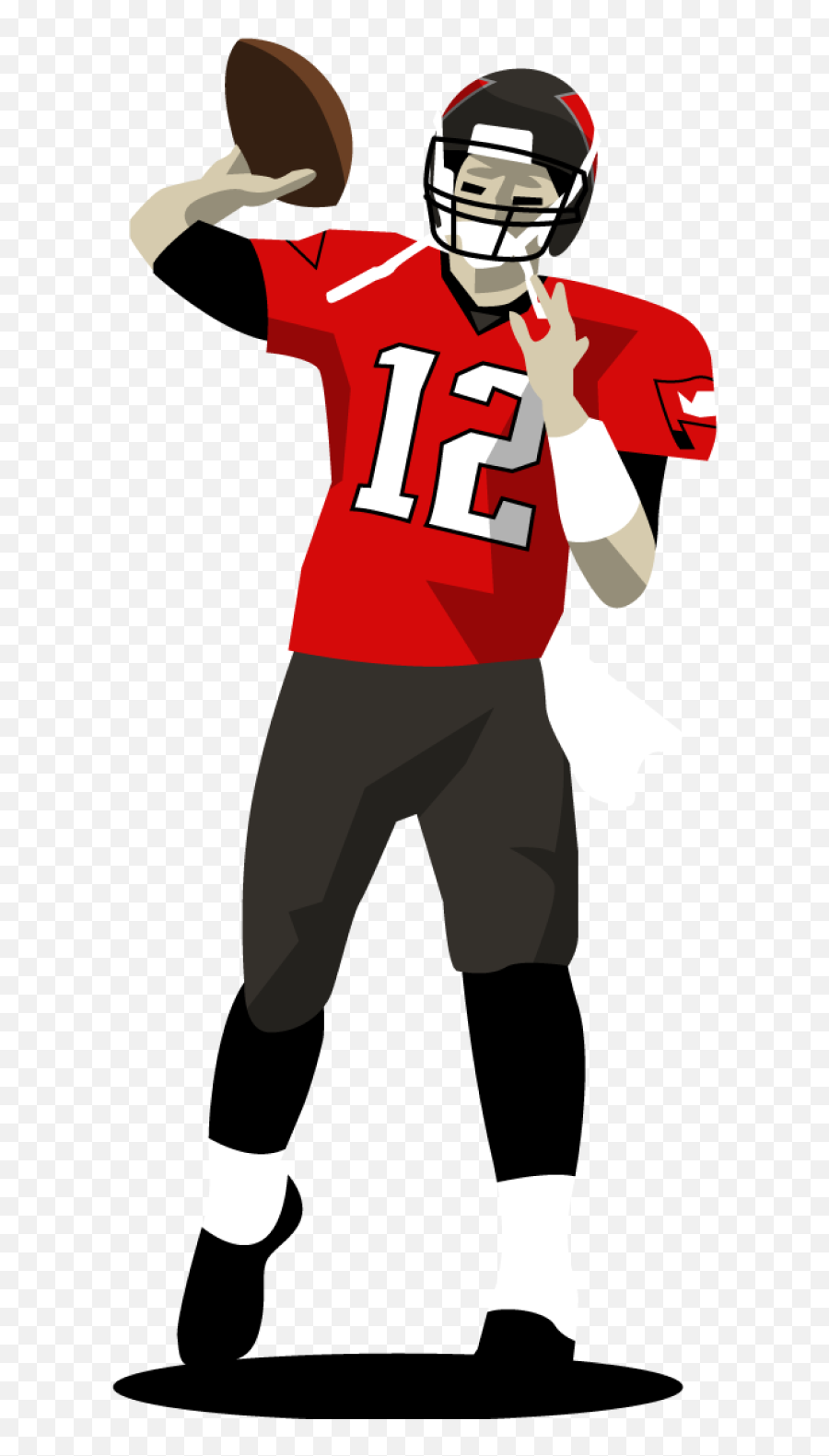 Brady Cements Goat Status With Super Bowl Lv Win - Tom Brady Buccaneers Nfl Transparent Emoji,Animated Kc Chiefs Emojis