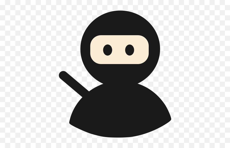 Avatar Warrior Ninja Samurai Icon - Programming Logo Emoji,Ninja Moods Emojis