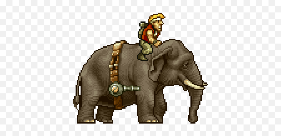 Top Elephants Stickers For Android U0026 Ios Gfycat - Metal Slug Gif Emoji,Elephant Emoticon