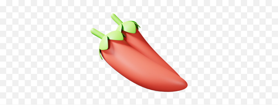 Premium Chili 3d Illustration Download In Png Obj Or Blend Emoji,Pepper Emoji