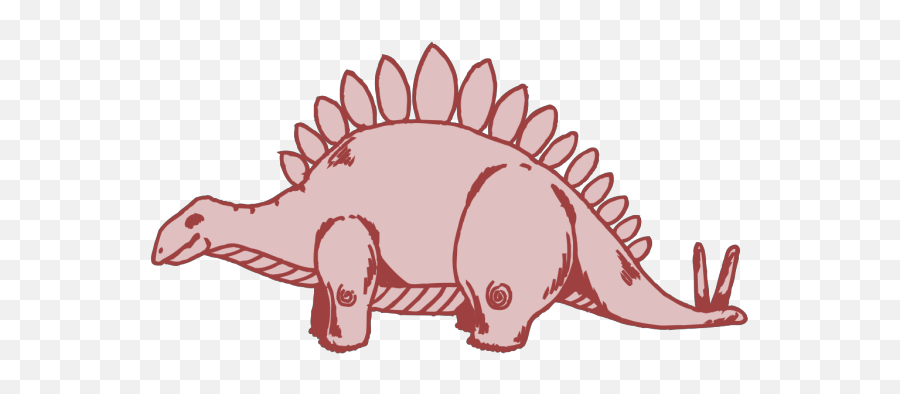 Stegosaurus Shadow Png Svg Clip Art For Web - Download Clip Emoji,Dinosaur Emoji Pack Download