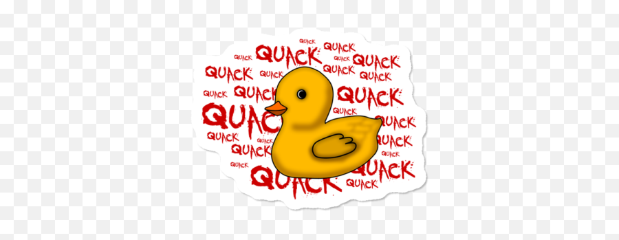 Duck Stickers Design By Humans Emoji,Emoji Constable