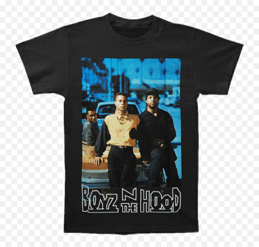 Boys N The Hood Shirt Sticker By Goldenfitz - Boyz N Hood Shirt Emoji,Emoji Shirt Boys