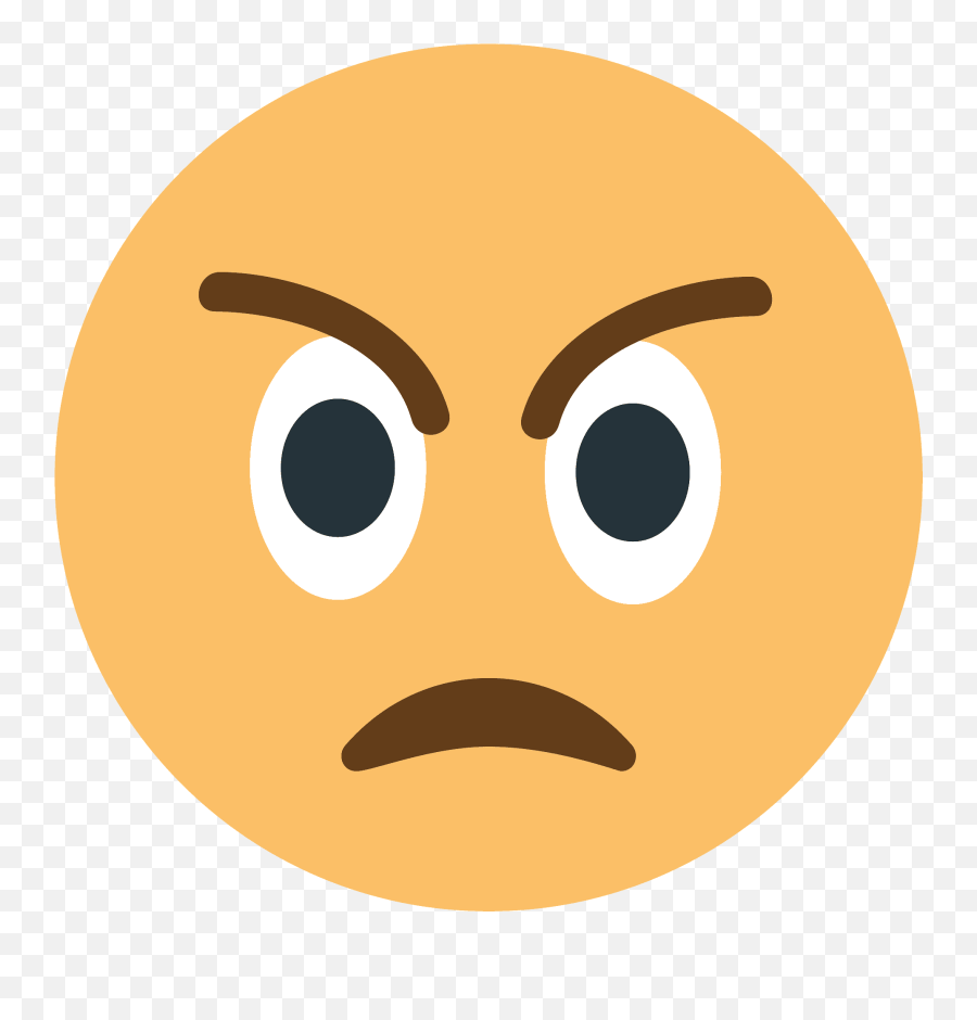 Angry Face Emoji Clipart Free Download Transparent Png - Happy,Angry Face Emoji