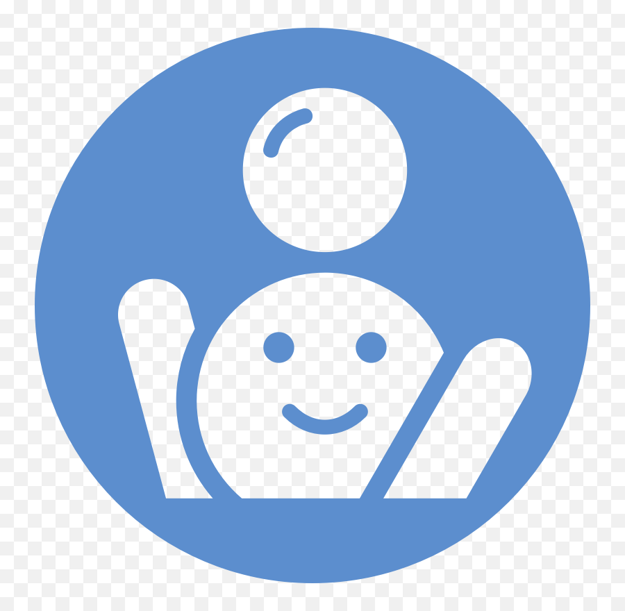Blue Human Behavior Area Png Clipart - Playing Icon Emoji,Kids Emoji Stuff