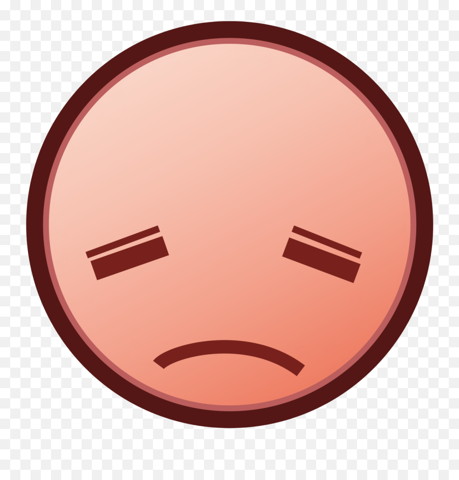 Disappointed Face Emoji Clipart - Emoji De Cara Decepcionada,Disappointed Emoji