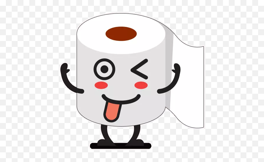 Tissue Emoji Stickers For Whatsapp And - Dot,Tissue Emoji