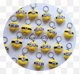 Anahtarlk - Amigurumi Minion Anahtarlk Yapm Emoji,Nazar Boncugu Emoji