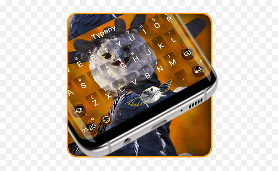 Funny Happy Eagle Keyboard 3 - Mobile Phone Case Emoji,Htc Desire C Emoticons