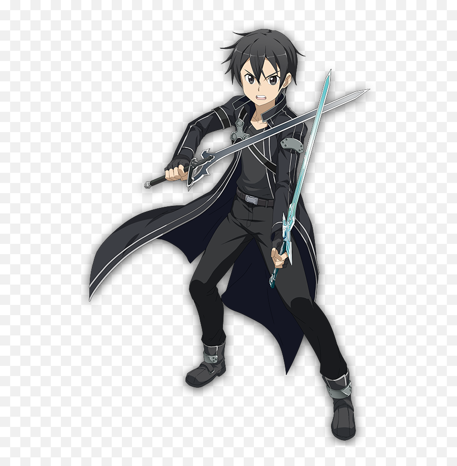 Sword Art Online - Sword Art Online Characters Kirito Emoji,Sword Art Online Emoji