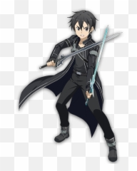 Sword Art Online - Sword Art Online Characters Kirito Emoji,Sword Art Online Emoji