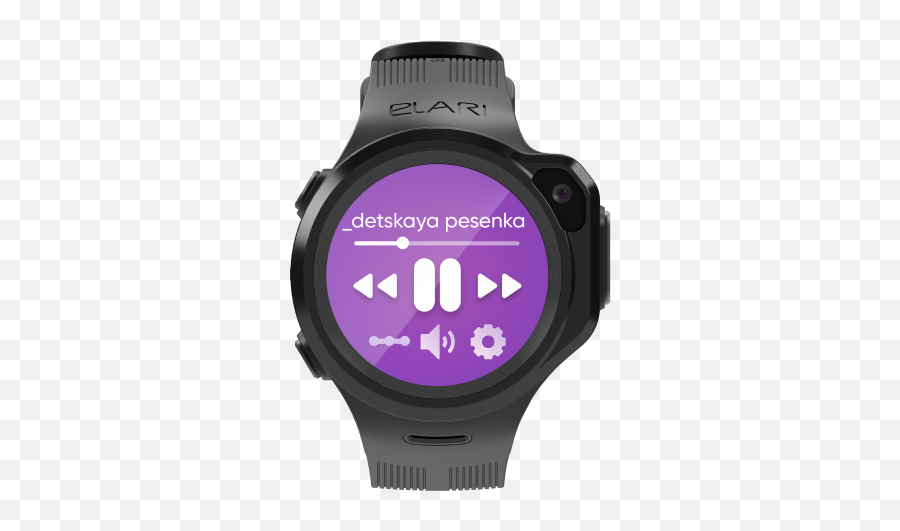 Elari - In The Official Online Store Elari Kidphone 4gr Smart Watch Black Emoji,Watch And Clock Emoji Answer