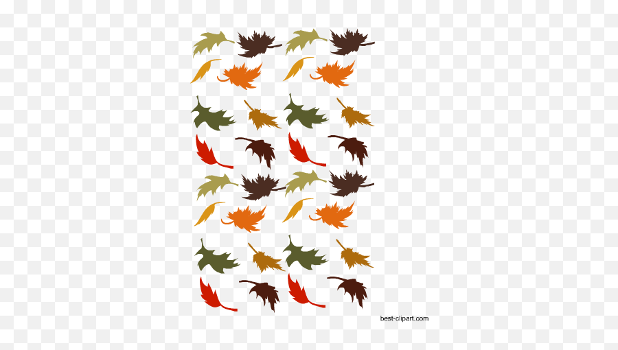 Free Fall Autumn Clip Artt - Decorative Emoji,Fallen Leaves Emoji