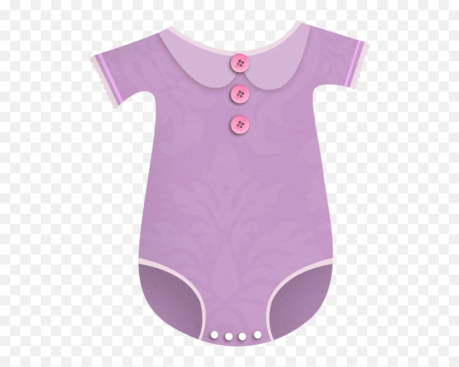 Pajama Clipart Baby Overalls Pajama - Purple Baby Clothes Clipart Free Emoji,Emoji Footie Pjs
