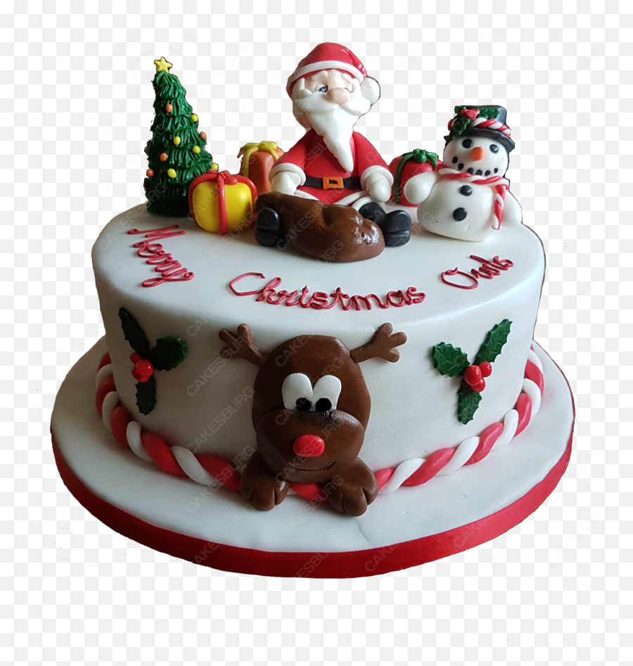 Merry Christmas Cake 1 - Merry Christmas Cake Images Download Emoji,Emoji Cakes For Girls