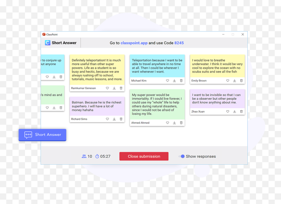 Cheat Sheet 25 Ways To Use Classpoint Questions - Classpoint Vertical Emoji,How To Describe Emotions Cheat Sheet