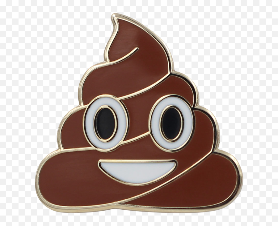 Happy World Emoji Day - Poop Emoji Enamel Pin,Inflatable Floating Emoji