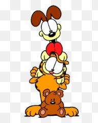 Free Odie Cliparts Download Free Odie Cliparts Png Images - Garfield And Odie Clipart Emoji,Garfield Laughing Crying Emoticon Plush