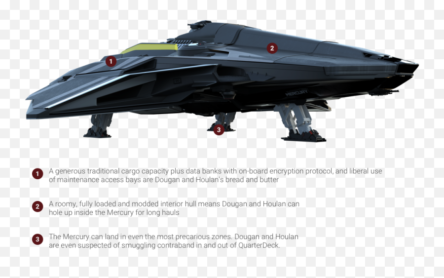 Pack Star Citizen De - Mercury Star Runner Front Emoji,L Affiche Du Monde Secret Des Emojis