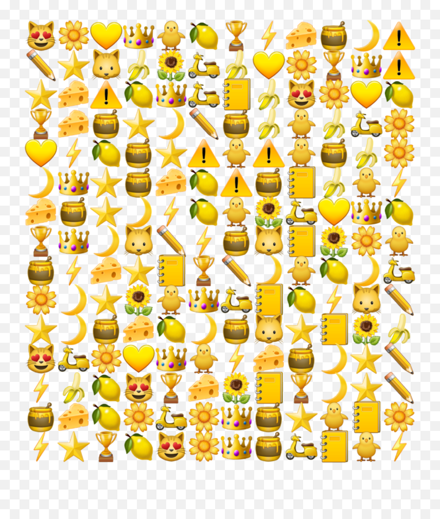 Emoji Emojis Yellow Bananas Flower - Dot,Why Are Emojis Yellow