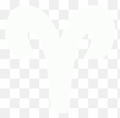 White Aries Icon - Aries Logo White Png Emoji,Aries En Emoticon