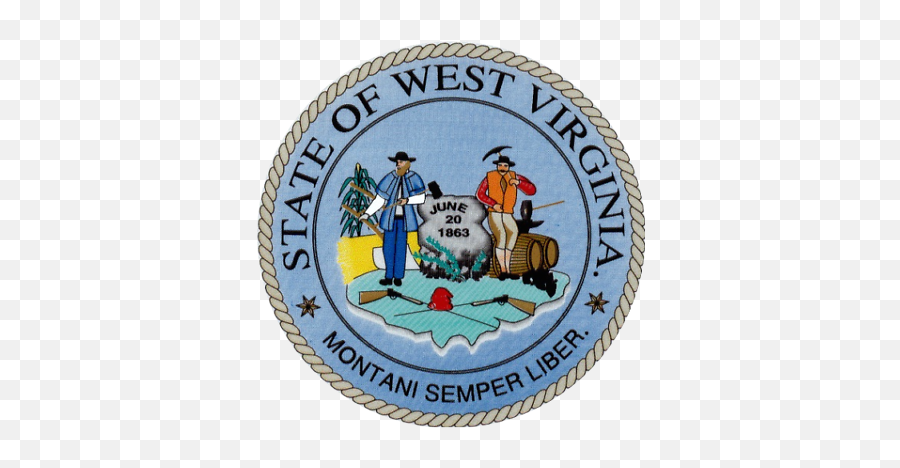West Virginia Seal Vinyl Flag Decal - Mount Isa Rodeo Emoji,West Virginia Emoji