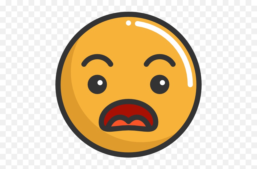 Emoji Feelings Smileys Surprised - Happy Cute Emoji Png,Shocked Emoji Png