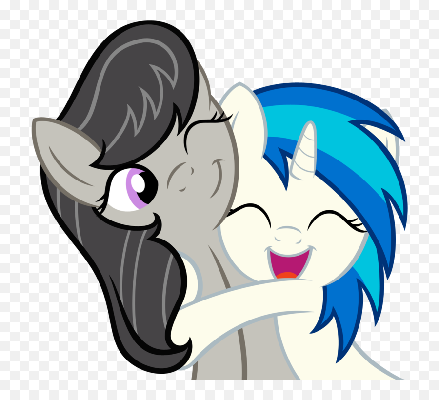 Dj Pon - 3 Vinyl Scratch And Octavia Fan Club Page 8 Fan My Little Friendship Is Magic Emoji,Applebloom Mlp Shrug Emoji