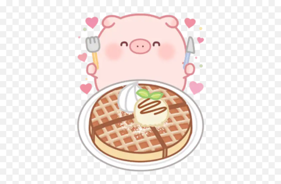 Sticker Maker - Belgian Waffle Emoji,Breakfast Waffle Emojis