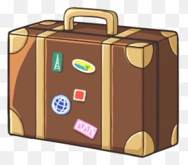 Download Stickers Emojis By Zuzis - Bag Full Size Png Suitcase Clipart Png,Whatsapp Emojis Trash