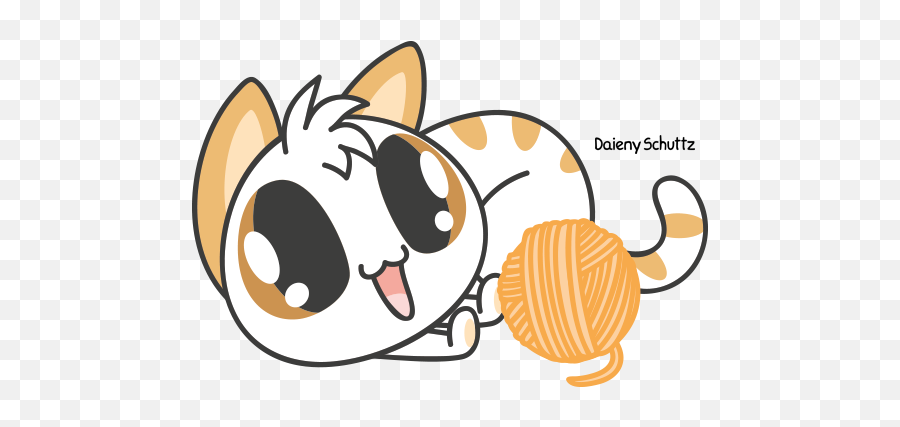 Daieny Schuttz On Twitter Nationalpetday Cat Gato - Chibi Kawaii Cute Cats Drawing Small Emoji,Easy Kawaii Cute Drawings Your Emotion