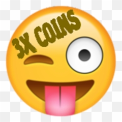 Triple Coins Pass - Happy Emoji,Coins Emoji