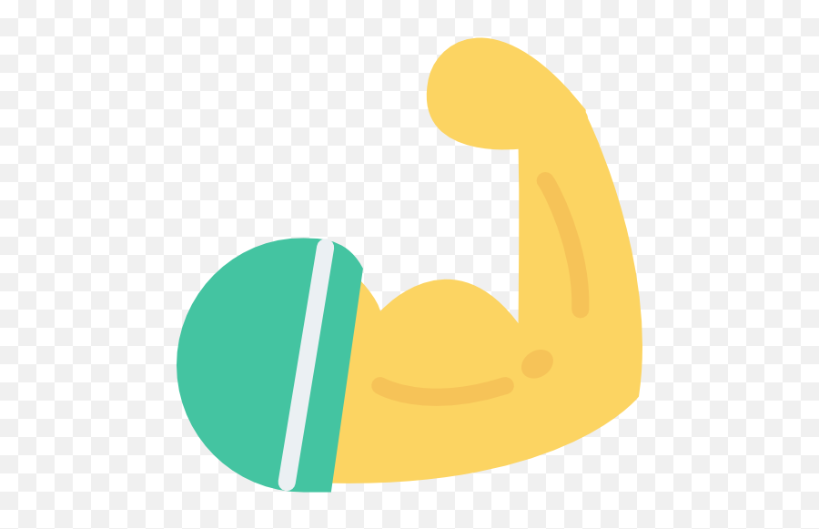 Biceps Free Vector Icons Designed By Dinosoftlabs In 2021 Emoji,Intestine Emojis