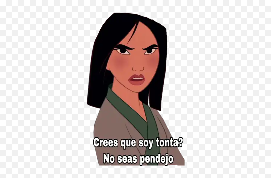 Mulan U2022creadora Eliza Stickers For Whatsapp - Stickers De Mulan Para Whatsapp Emoji,Mulan Emoji