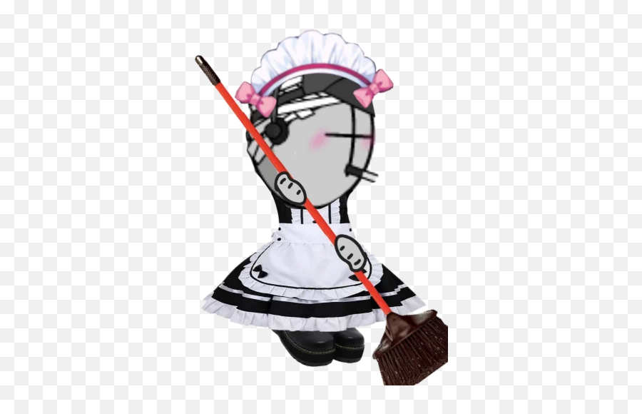 Telegram Sticker From Madness Combat Pack Emoji,Broom Cleaning Emoji