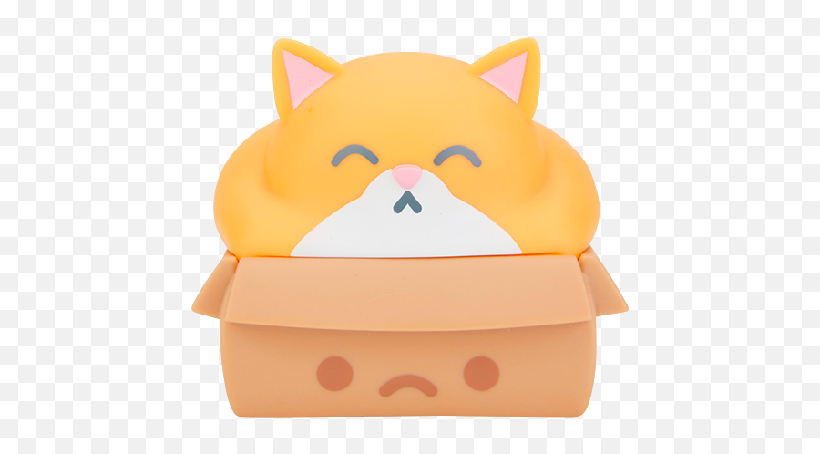 Chonky Trash Kitty Night Light Collectible Lamp By 100 Soft Emoji,Good Night Comic Emoji