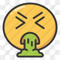 Vomiting - Agua Park Emoji,Puking Emoticon Text