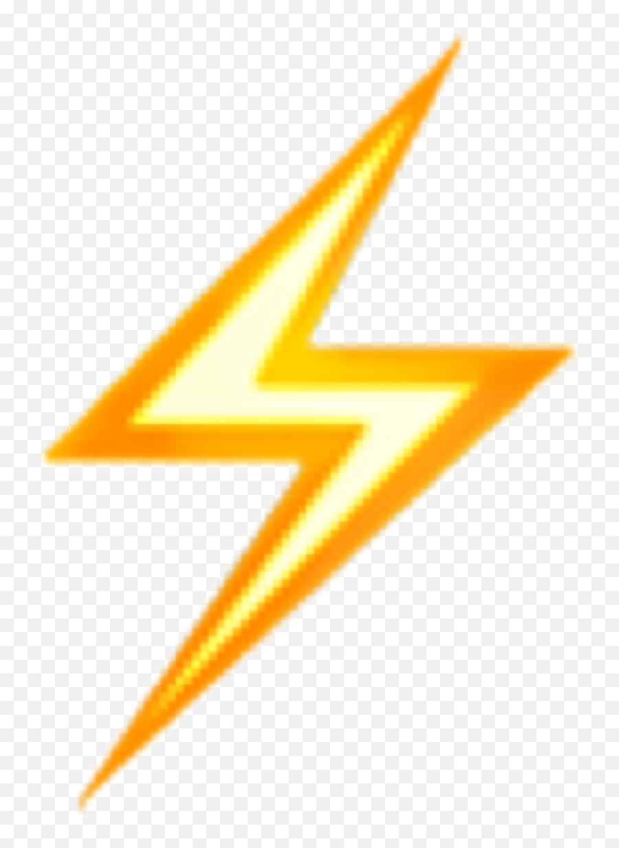 Rayo Emoji Yellow Sticker - Transparent Lightning Emoji Png,Emoji Rayo