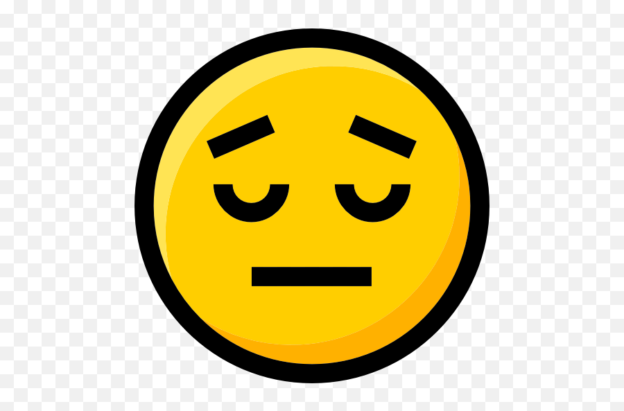 Ideogram Emoji Interface Smileys - Disappointed Icon,Disappointed Emoji