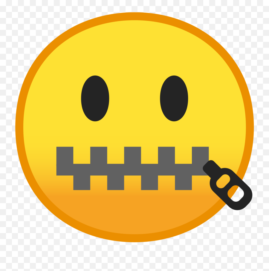 Zipper - Mouth Face Emoji Clipart Free Download Transparent Zipper Mouth Emoji,Expressionless Emoji
