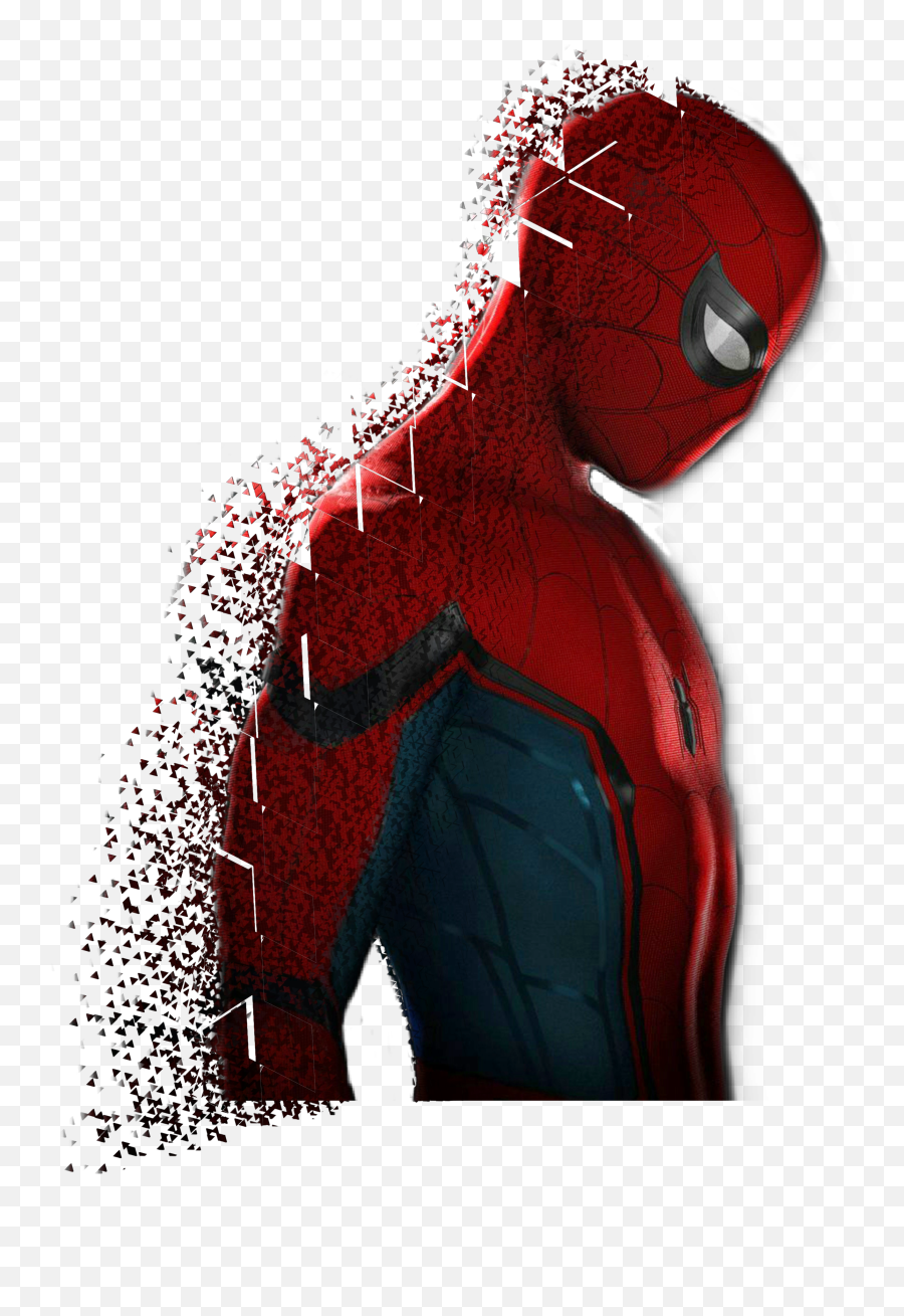 Spiderman Thanossnaped Sticker - Spider Man Homecoming Pngs Emoji,Spiderman Emoji