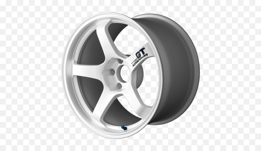 Felge Advan Racing Gt Racing White - Rim Emoji,Work Emotion 5x120