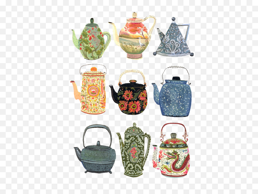 Teapots Ideas - Watercolour Drawings Of Teapot Emoji,Tea Pot Emoji